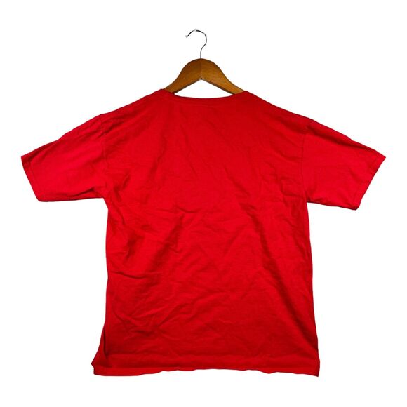 Women's Felix The Cat T Shirt Crew Red Comic Animation Retro Tee Sz XL - Picture 2 of 3